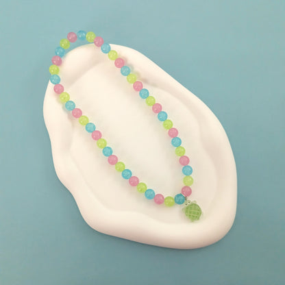 Glow in the Dark Turtle Necklace