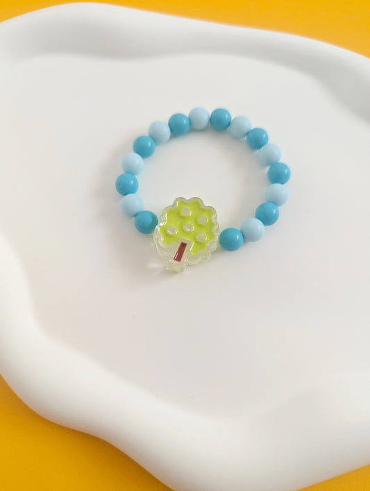 Blue Tree Bracelet