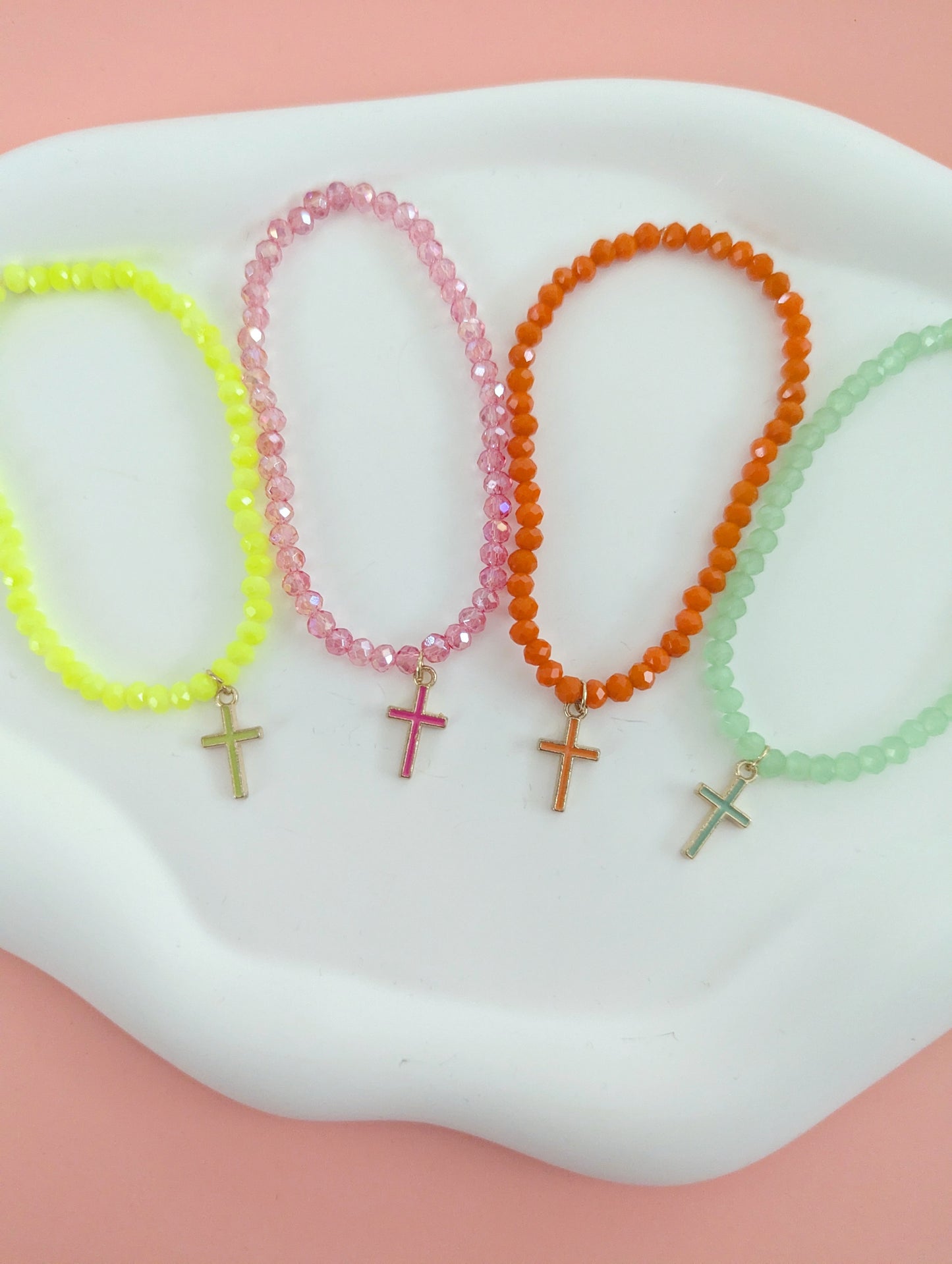 Cross Charm Bracelet
