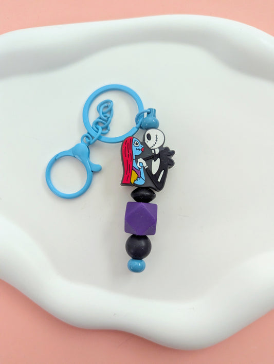 Jack and Sally Keychain