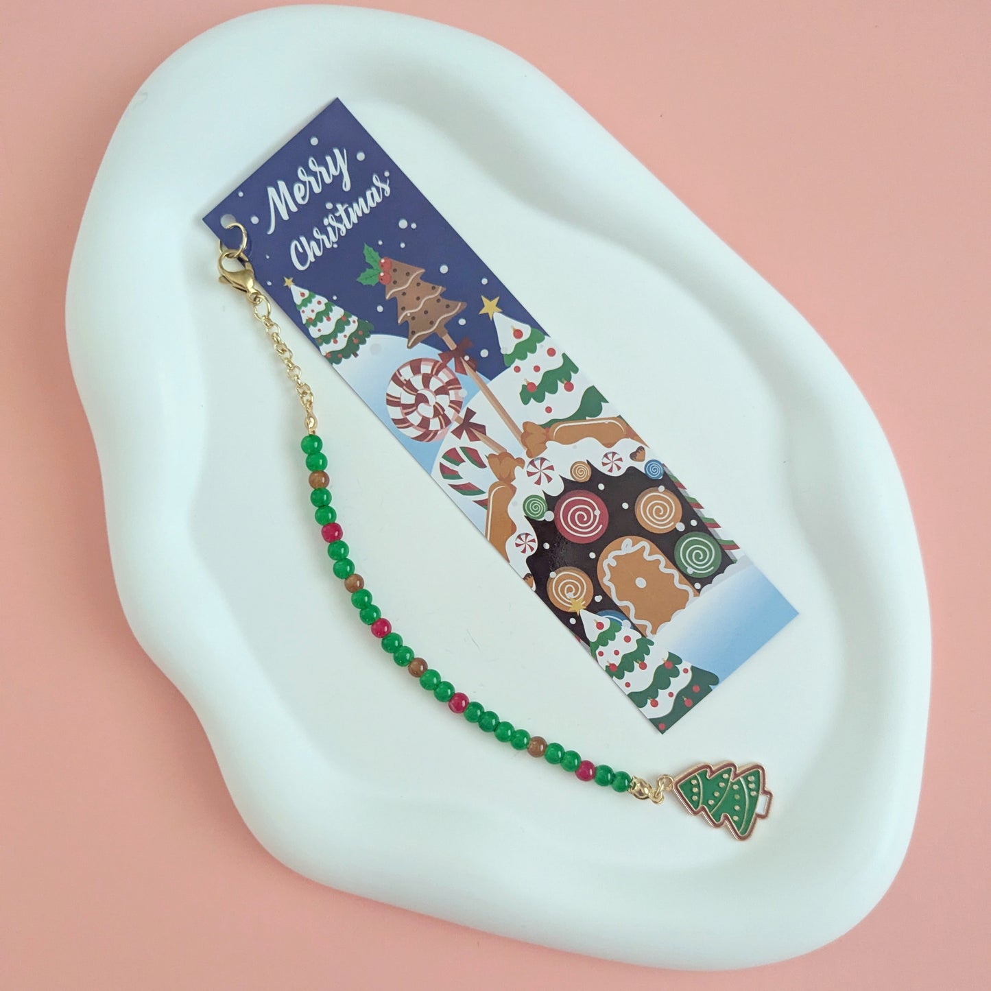 Christmas Tree Cookie Bookmark