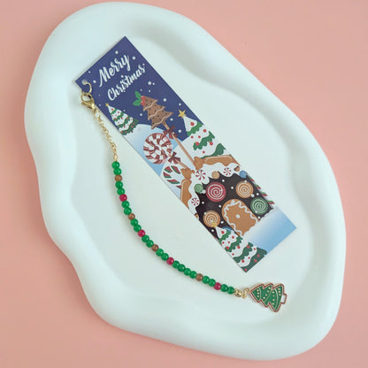 Christmas Tree Cookie Bookmark