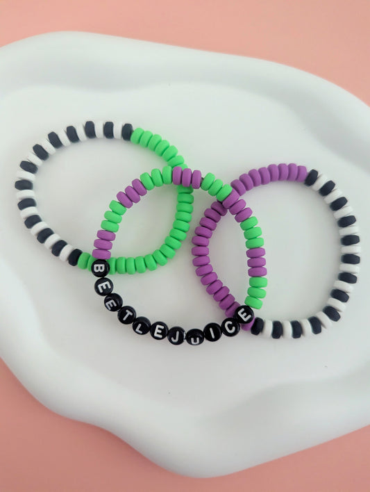 Beetlejuice Bracelet Stack