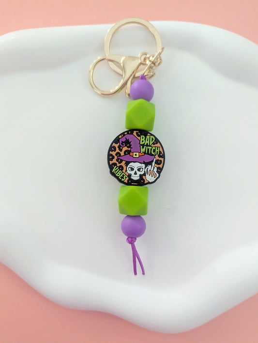 Bad Witch Vibes Keychain