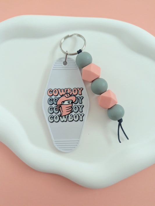 Cowboy Acrylic Keychain