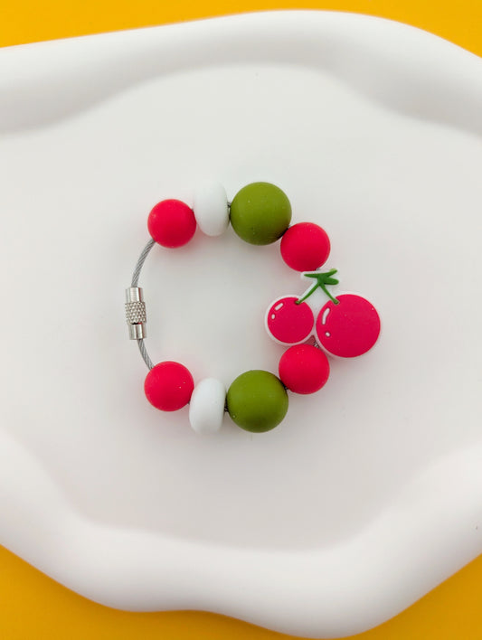 Cherry Cup Handle Charm