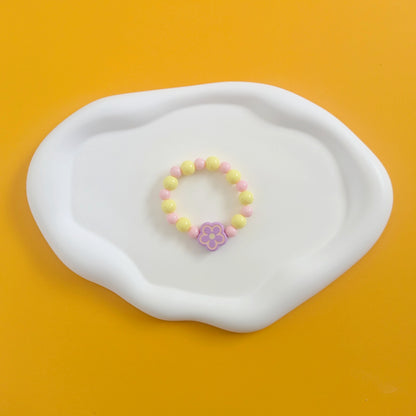 Purple Flower Bracelet