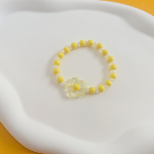 Yellow Flower Bracelet