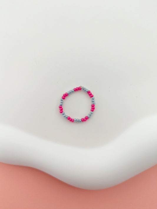 Pink and Blue Ring