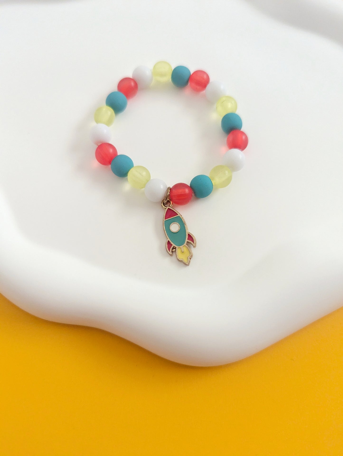 Rocketship Charm Bracelet