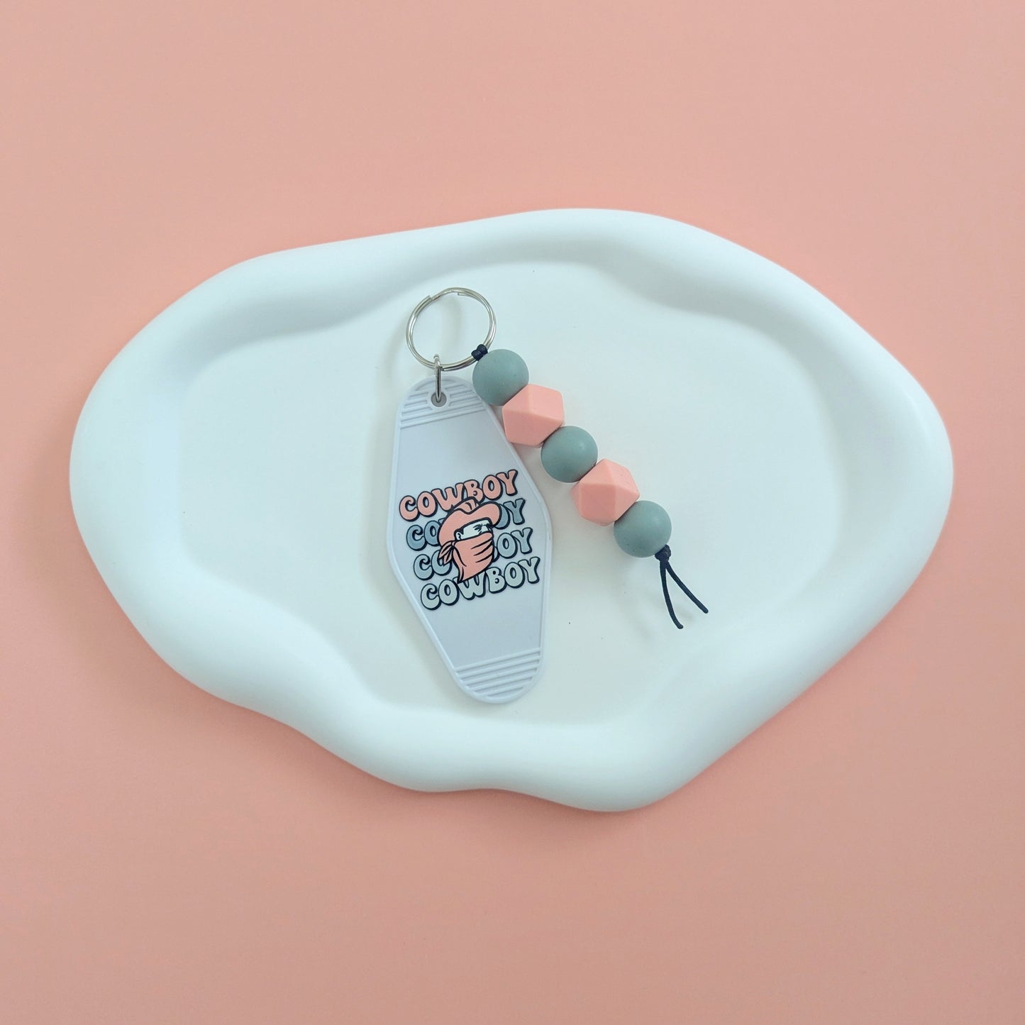 Cowboy Acrylic Keychain