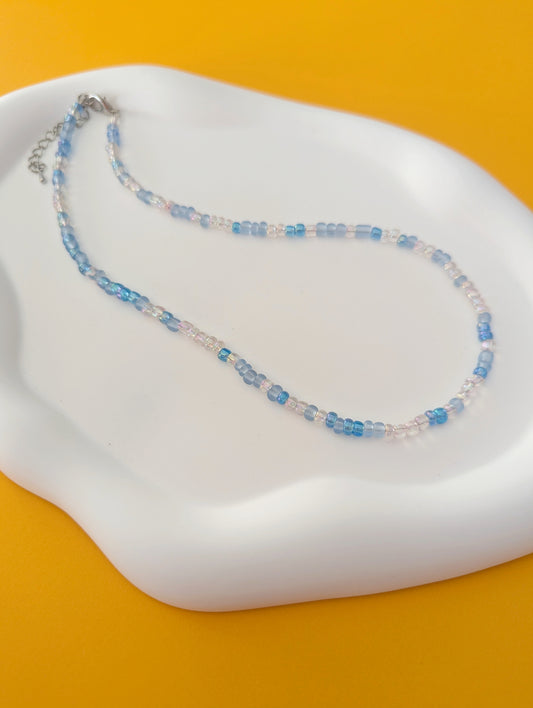 Pink and Blue Choker