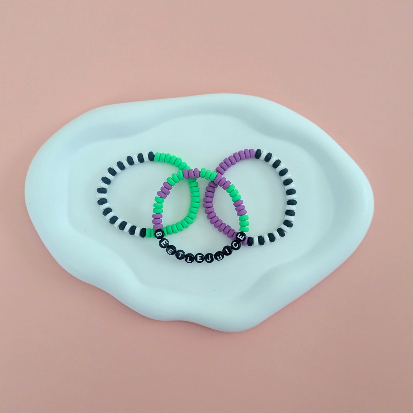 Beetlejuice Bracelet Stack