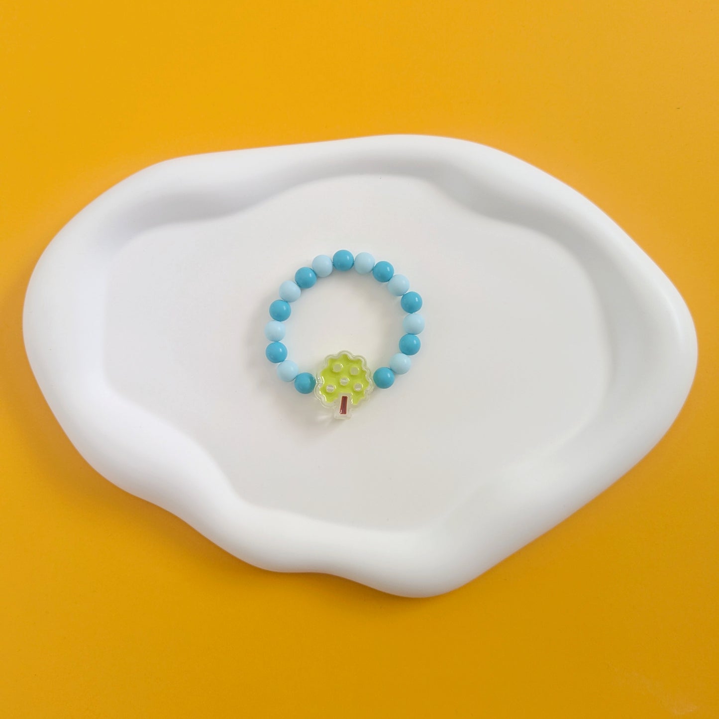 Blue Tree Bracelet