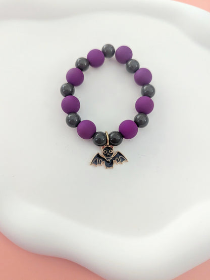 Bat Charm Kids Bracelet