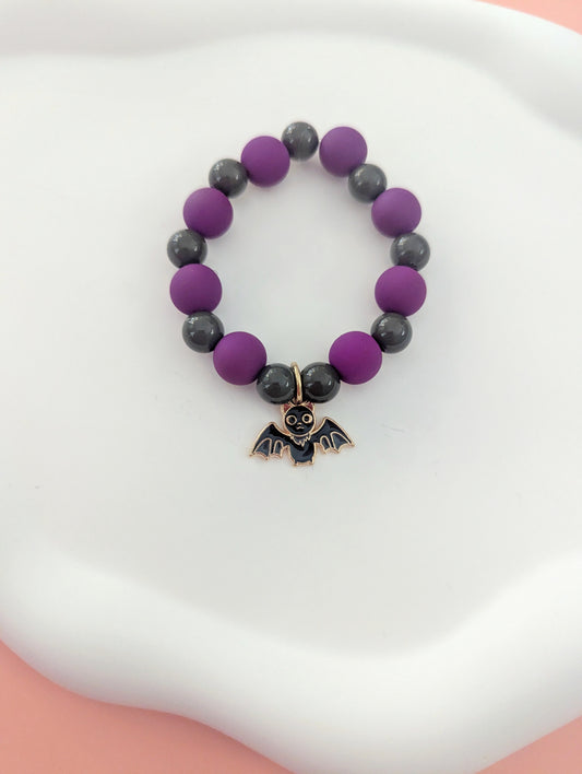 Bat Charm Kids Bracelet