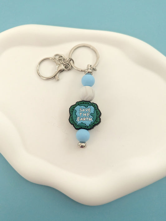 Save The Earth Keychain