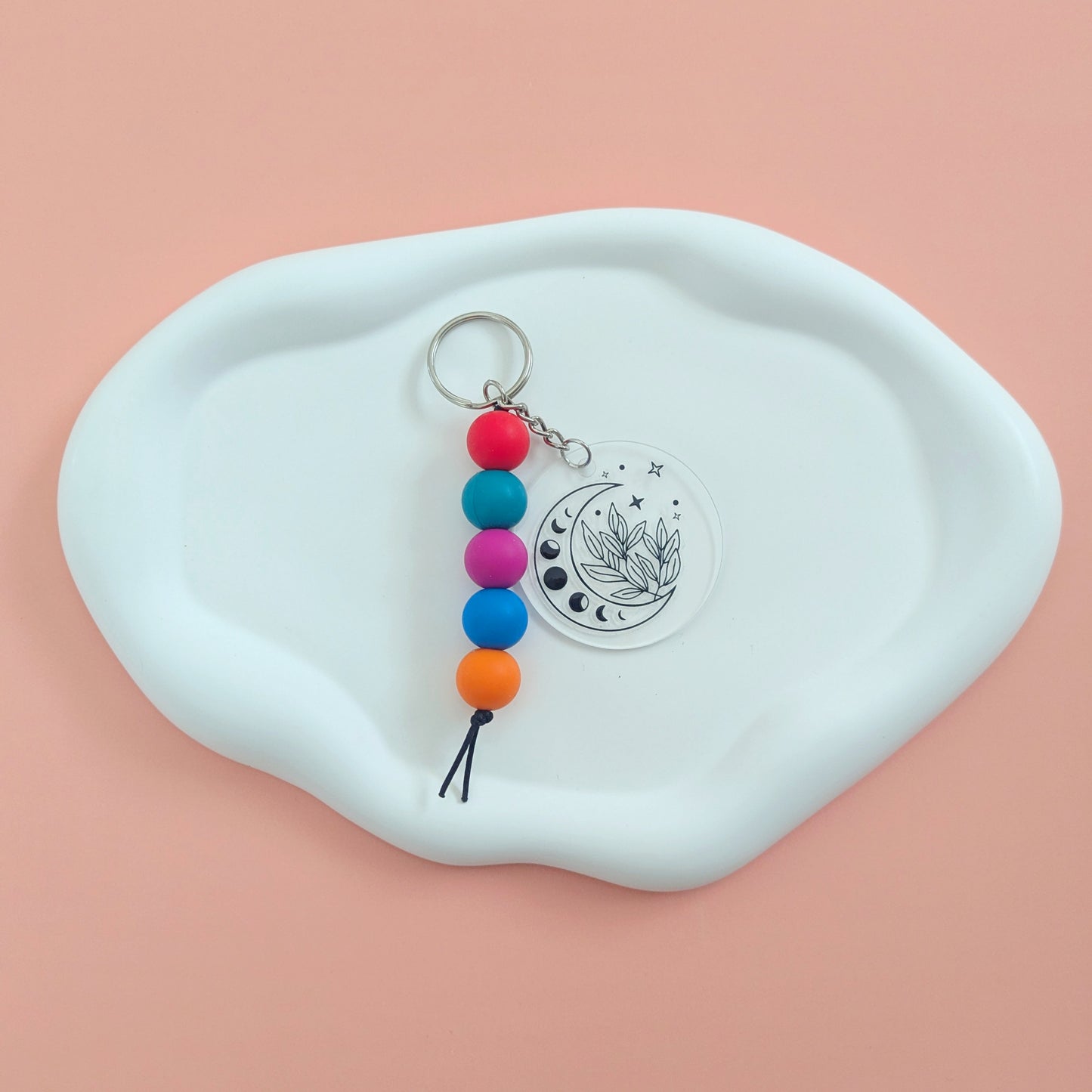 Moon Acrylic Keychain