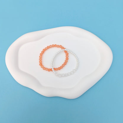 Orange and White Grandma Stack