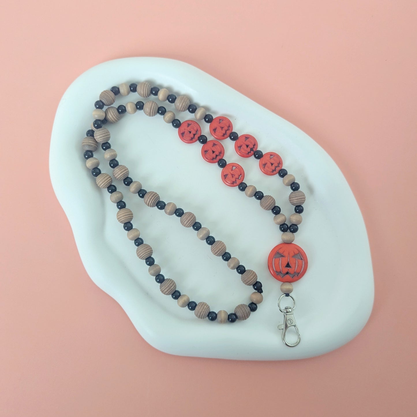 Jack O' Lantern Lanyard