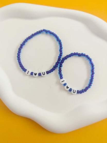 I Love You Mama and Mini Bracelets