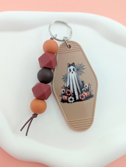 Girly Ghost Acrylic Keychain