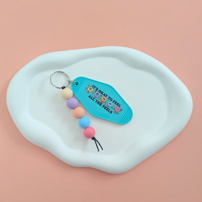 It's Okay to Feel All the Feels Acrylic Keychain