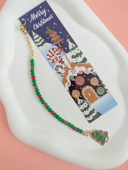 Christmas Tree Cookie Bookmark
