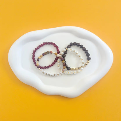 Thankful Mama Bracelet Stack
