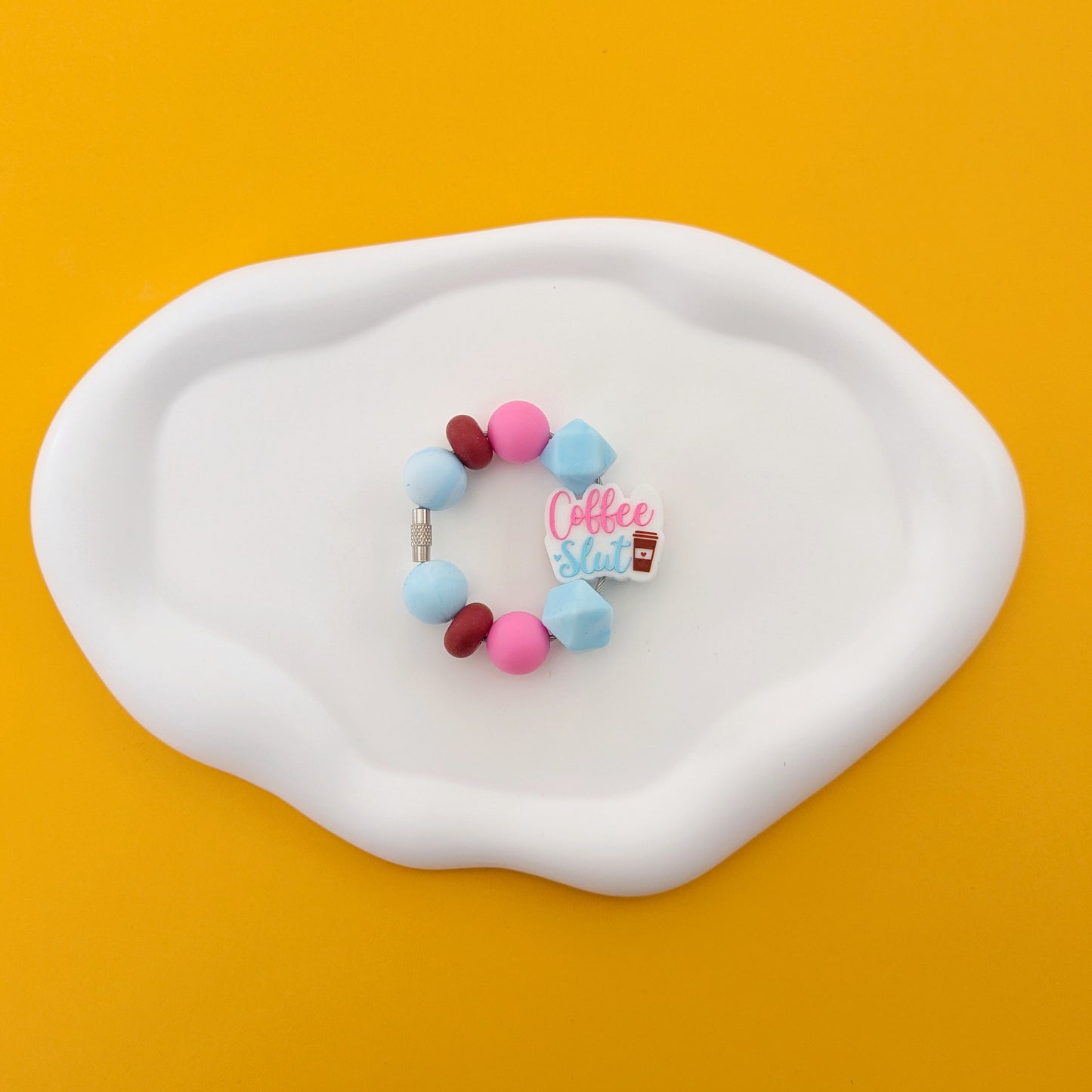 Coffee Slut Cup Handle Charm