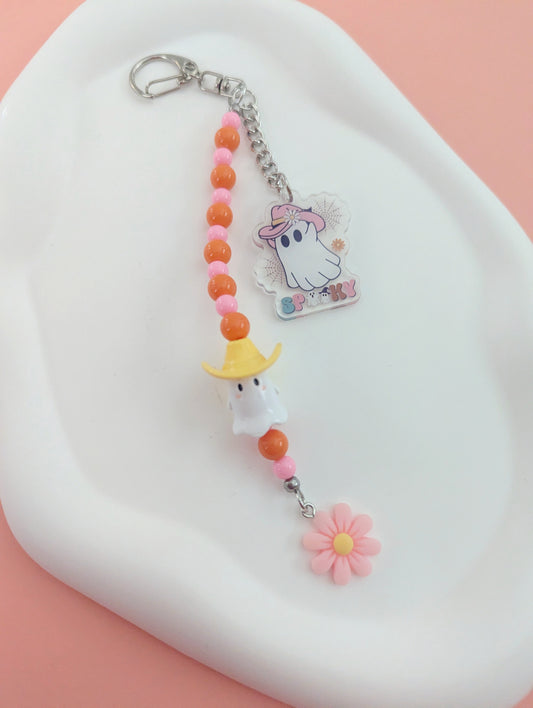 Cowboy Ghost Bag Charm