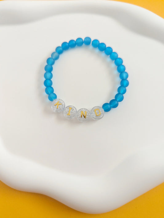 Blue Kind Bracelet