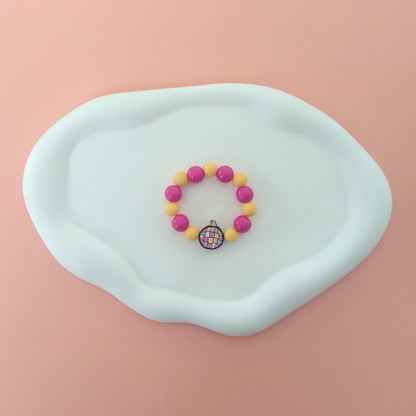 Disco Pumpkin Kids Bracelet