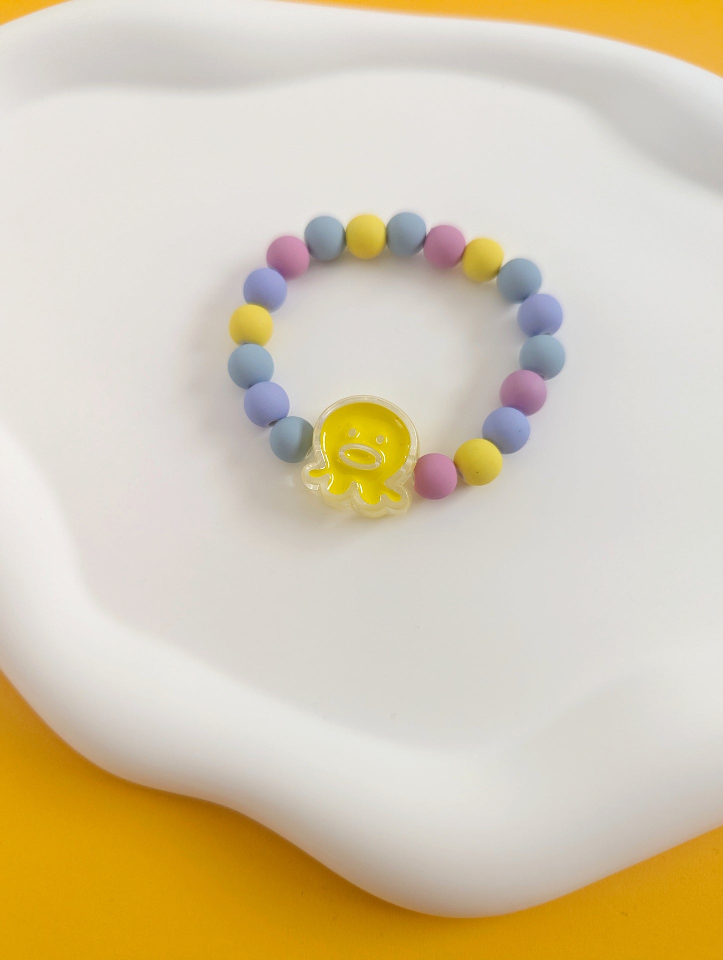 Yellow Octopus Bracelet