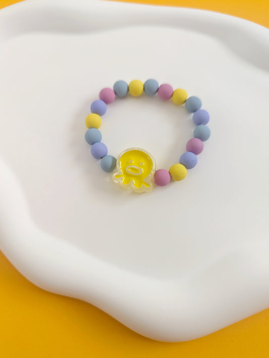 Yellow Octopus Bracelet