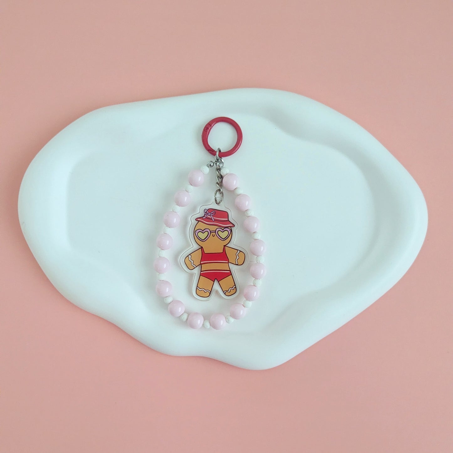 Gingerbread Bag Charm