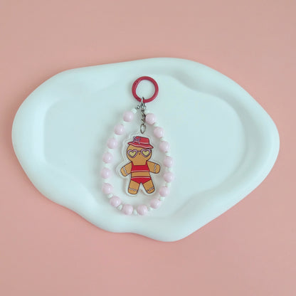 Gingerbread Bag Charm