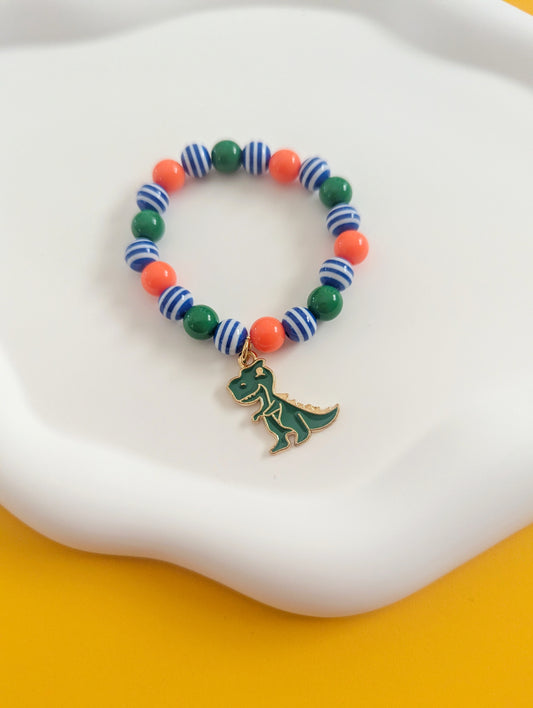 T-Rex Charm Bracelet