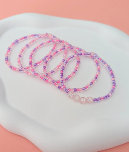 Pink and Purple Mama Stack