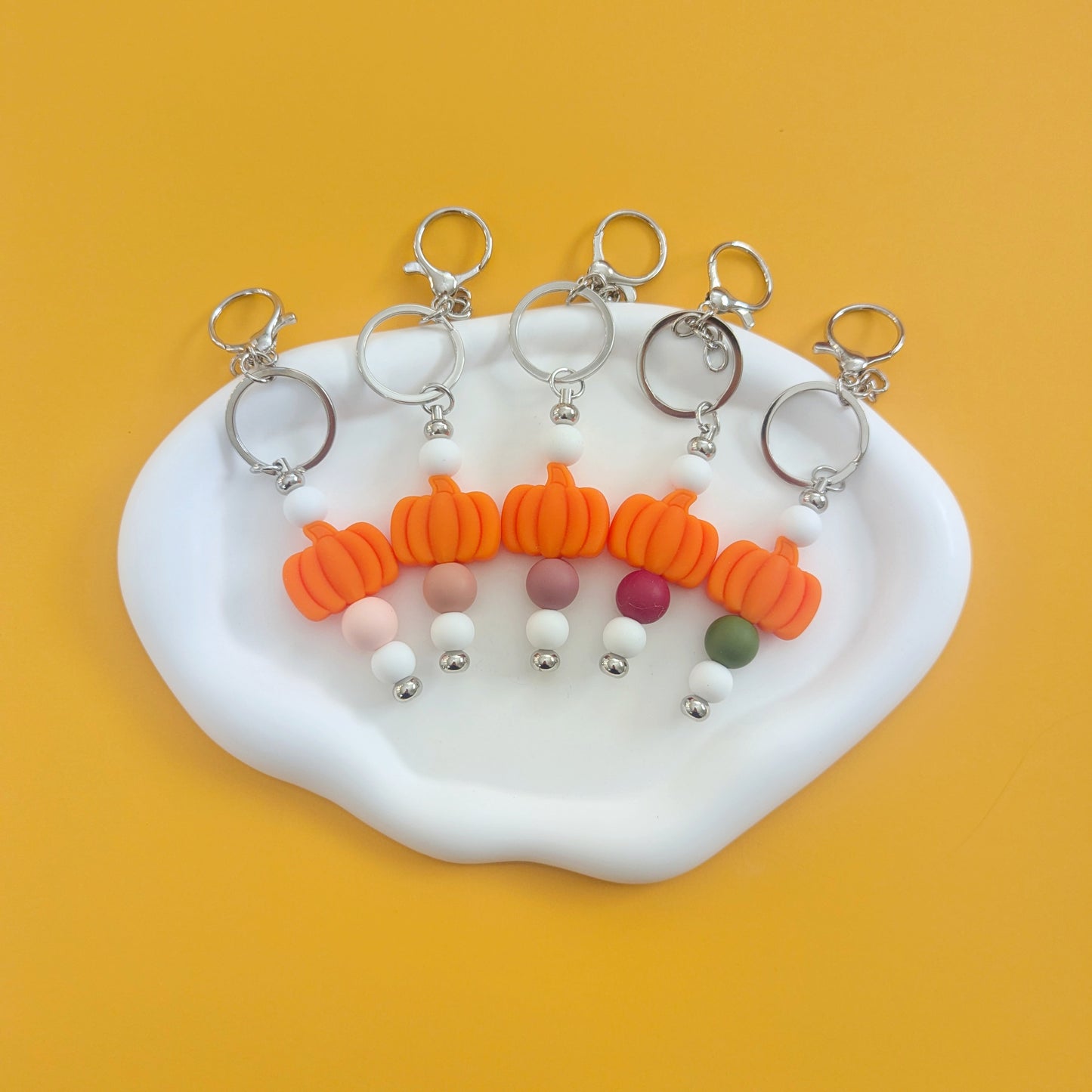 Pumpkin Keychains