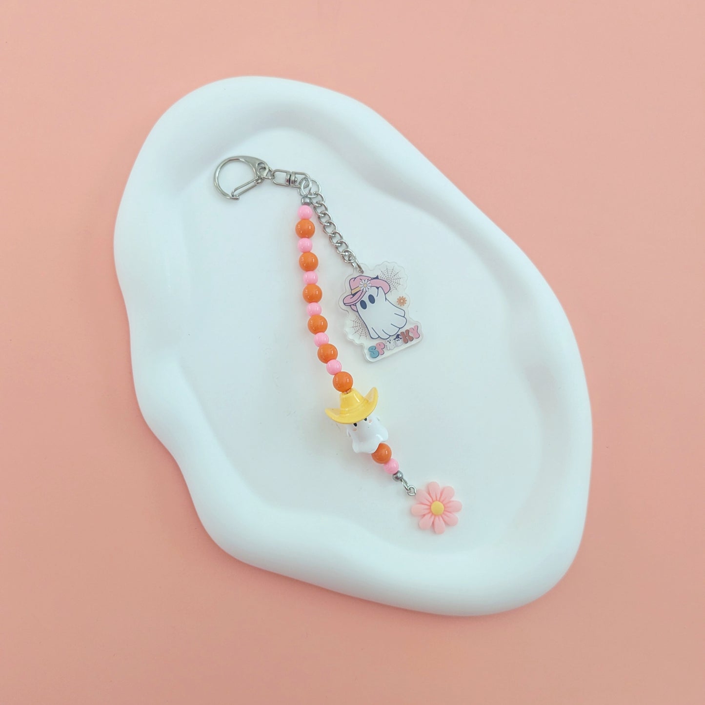 Cowboy Ghost Bag Charm