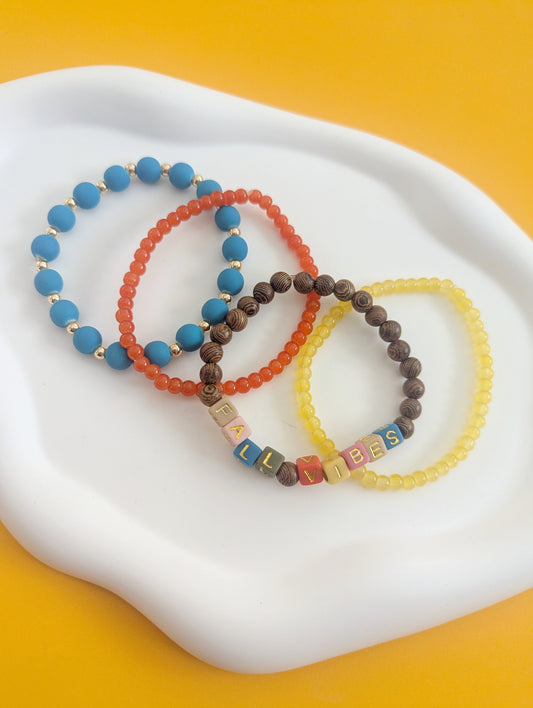 Fall Vibes Bracelet Stack