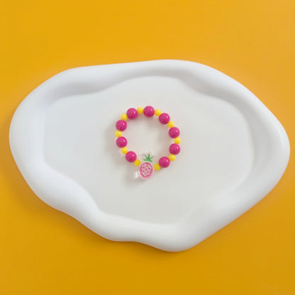 Pink Pineapple Bracelet