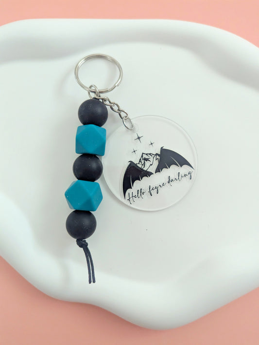 Hello Feyre Darling Acrylic Keychain