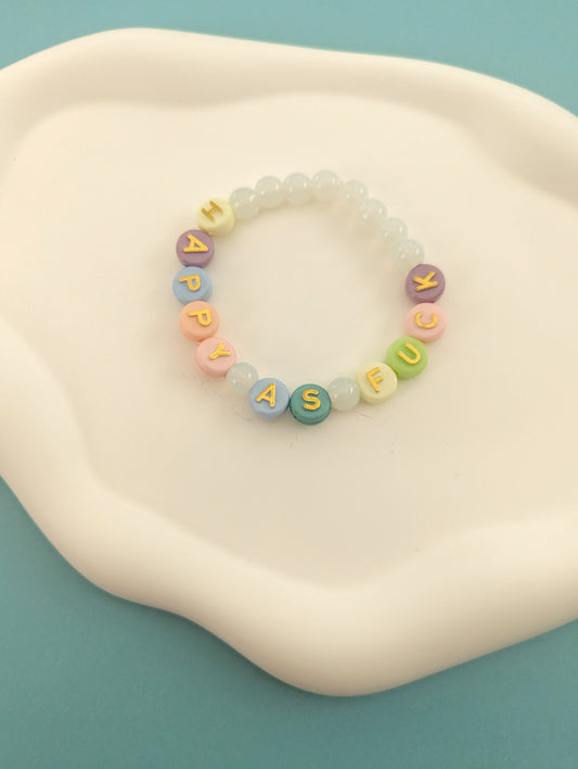 Happy As F*ck Bracelet