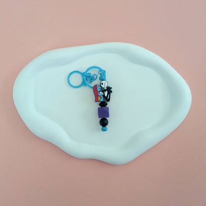 Jack and Sally Keychain
