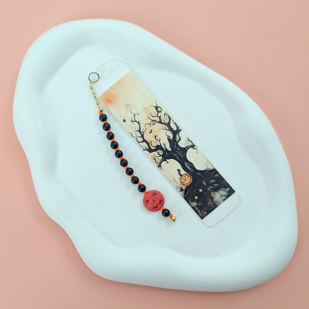Jack O' Lantern Acrylic Bookmark
