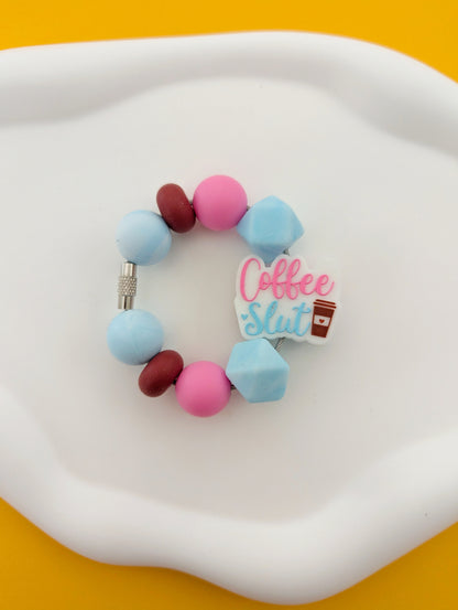Coffee Slut Cup Handle Charm