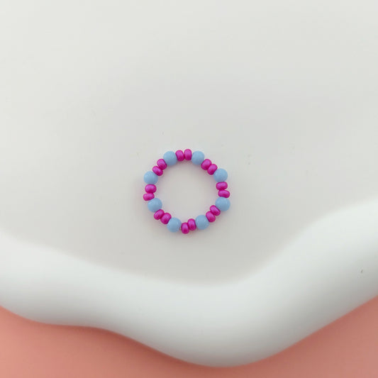 Pink and Blue Ring
