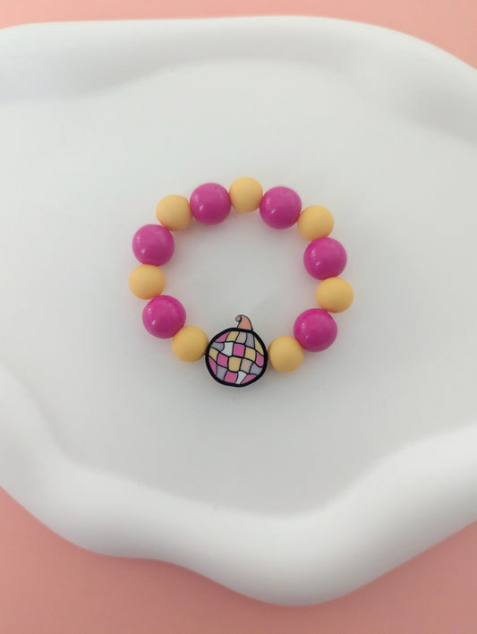 Disco Pumpkin Kids Bracelet